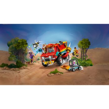 Camionul electric al echipei lui Monkie Kid