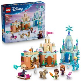 Minicastelul din Arendelle si palatul de gheata al Elsei