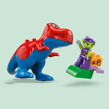 Dinozaurul Spidey-Rex vs Green Goblin