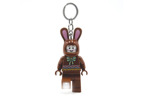 Breloc cu LED LEGO Iepurasul de ciocolata