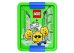 Cutie pentru sandwich LEGO Iconic albastru-verde