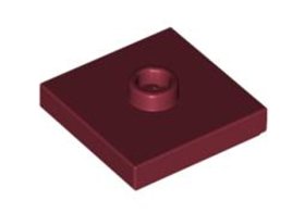Placă netedă modificată 2 X 2 knob