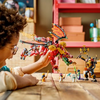 Robotul dragon transformator al lui Wyldfyre