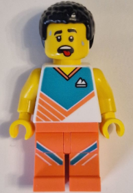 Minifigurină LEGO City Instructor fitness cty1620