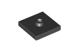 Placă netedă modificată 2 X 2 knob