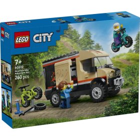Furgonetă de aventuri cu bicicleta montană