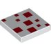 Placă netedă 2 X 2 decorată