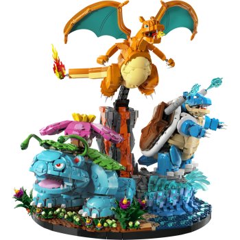 Venusaur, Charizard și Blastoise