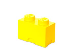 Cutie depozitare LEGO 2 galben