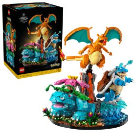 Venusaur, Charizard și Blastoise