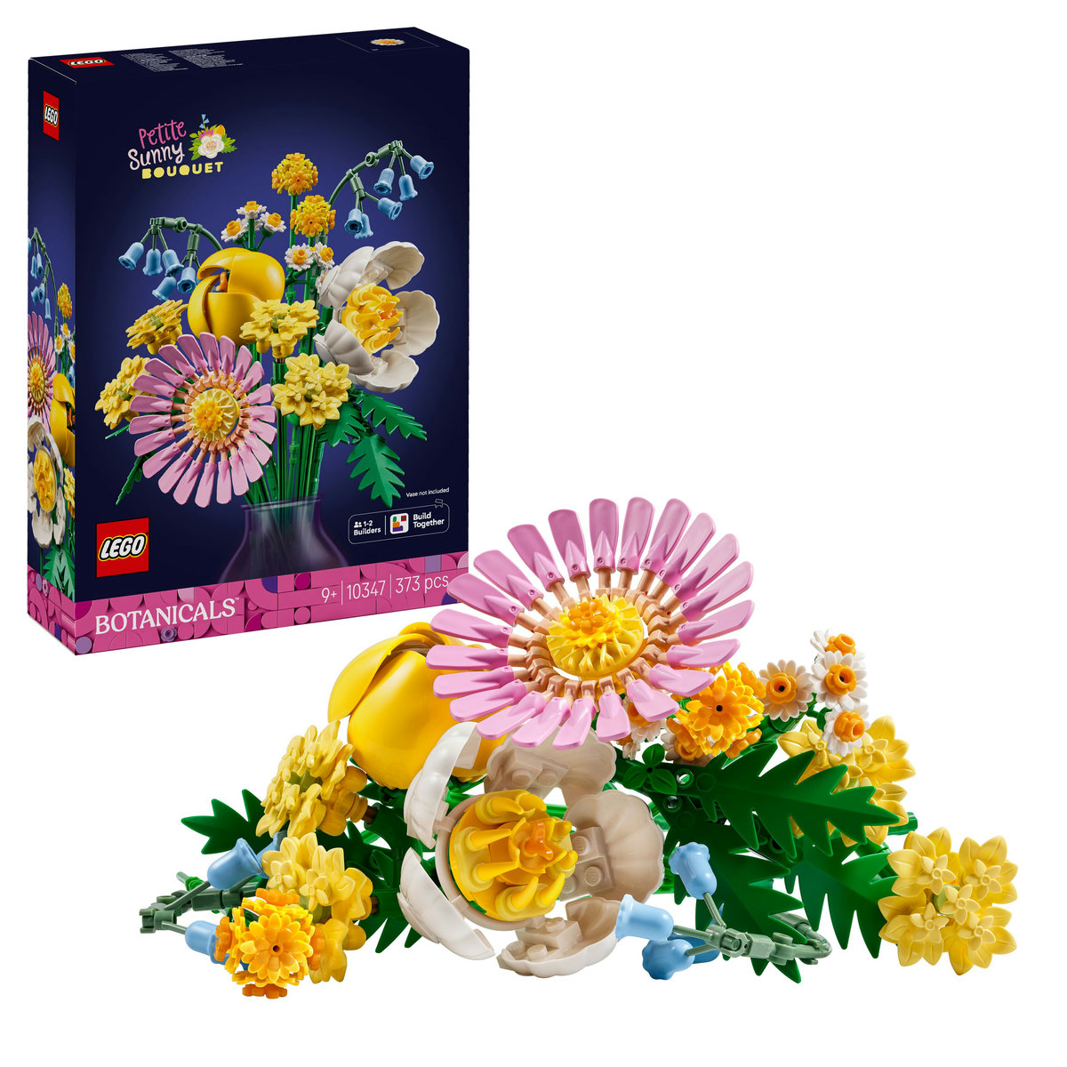 Mic buchet de flori pastel