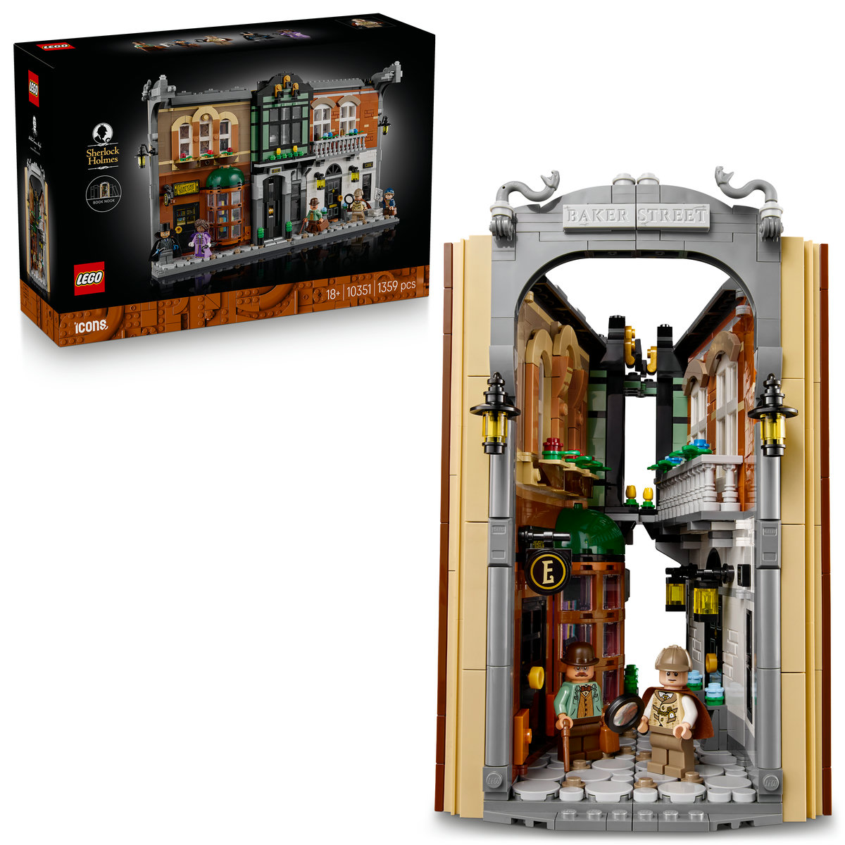 Sherlock Holmes: Diorama pentru biblioteca