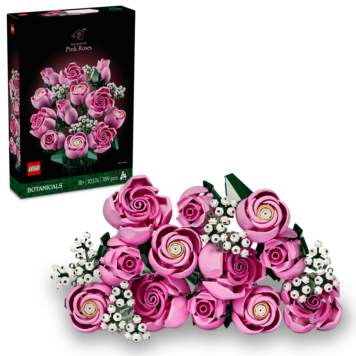 Buchet de trandafiri roz
