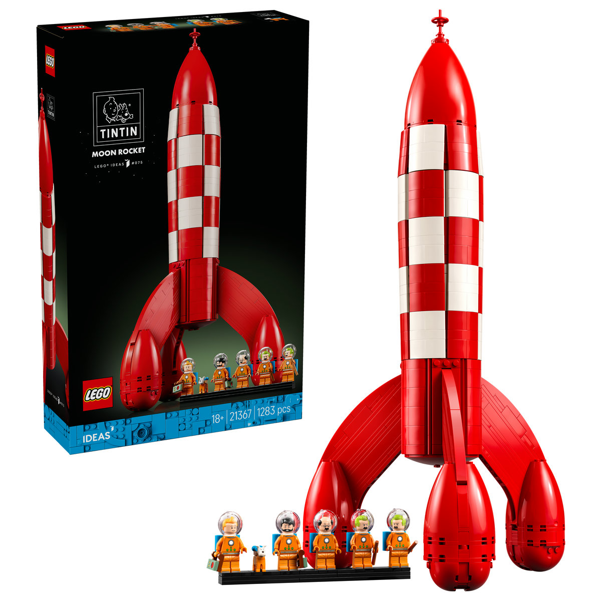 Racheta spre Lună din Tintin