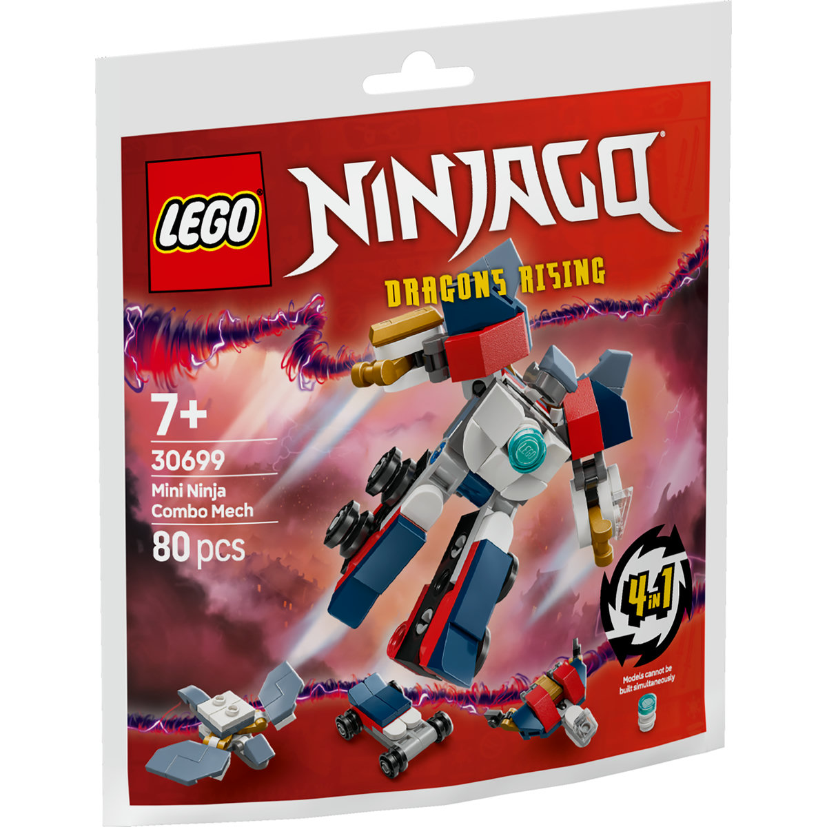 Minirobot combinat ninja