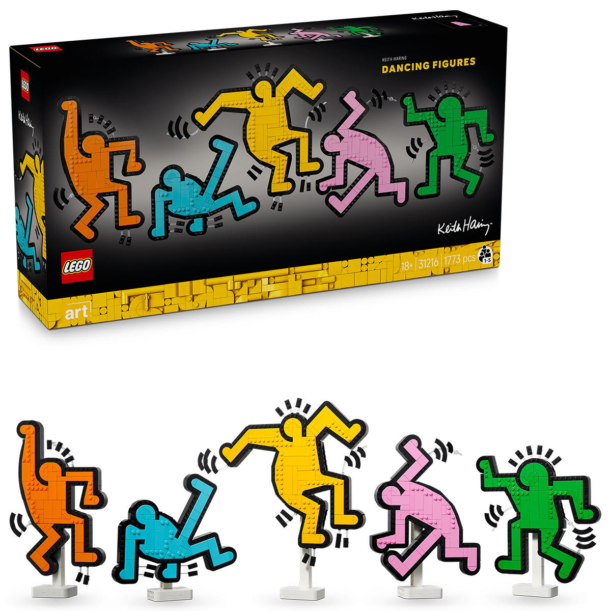 Keith Haring – Figurine care danseaza