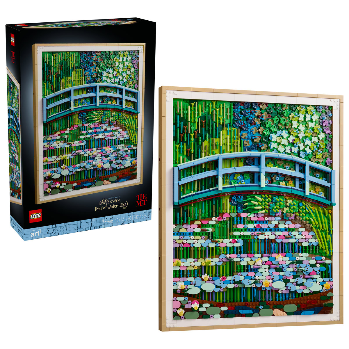 Claude Monet – Pod peste lac cu nuferi