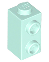 Cărămidă modificată 1 X 1 X 1 2/3 cu 2 knob