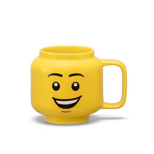 Cana mica LEGO din ceramica – Cap de baiat fericit