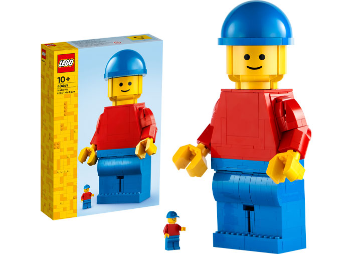 Minifigurina LEGO supradimensionata