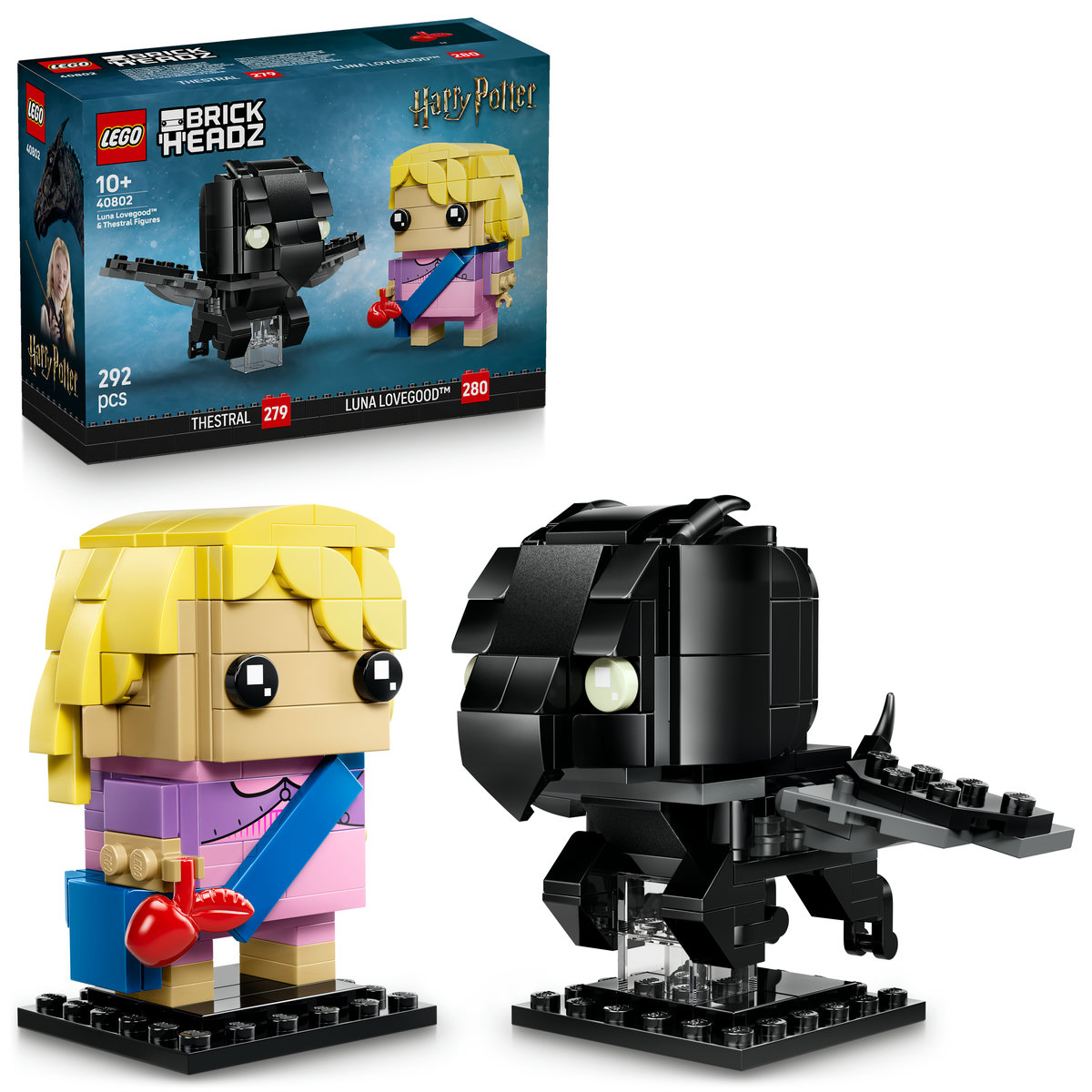 Figurinele Luna Lovegood si Thestral