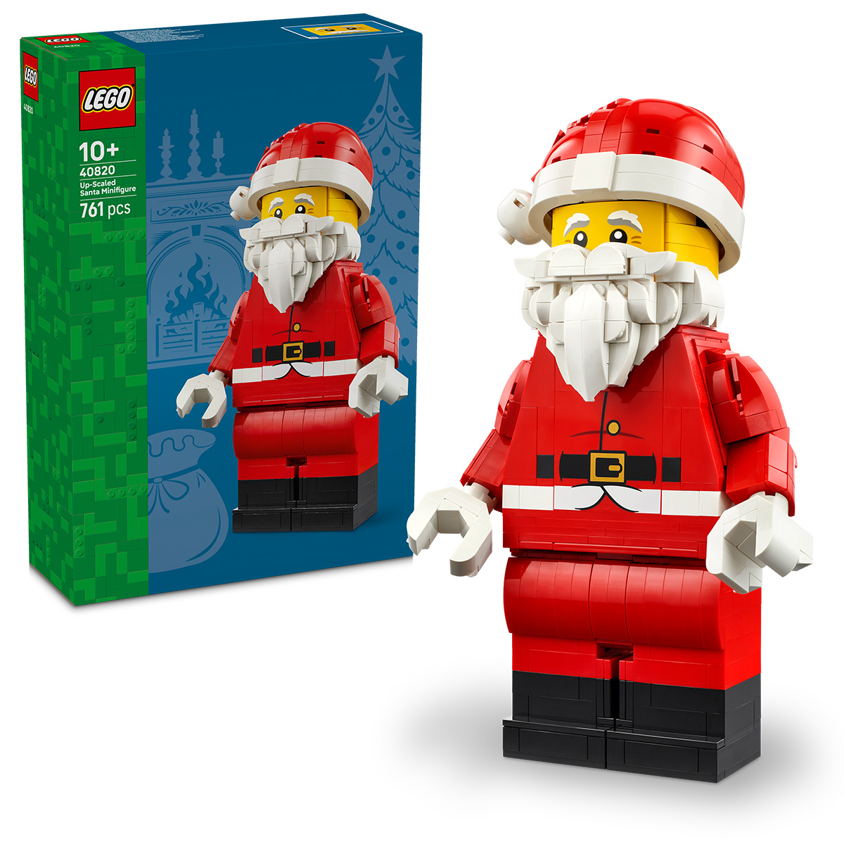 Minifigurina Mos Craciun supradimensionata