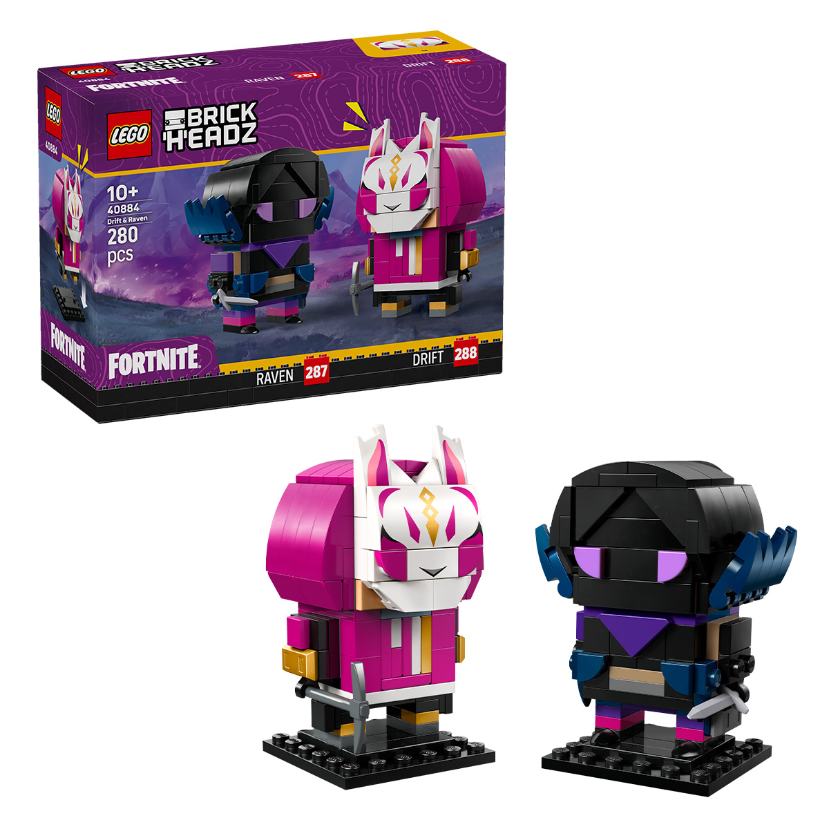 Figurinele Drift si Raven