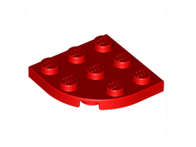 Placă 3 X 3 rotunjită