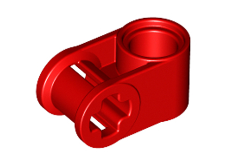Conector 1 ax şi 1 pin / perpendicular