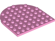 Placă 8 X 8 rotunjită dublu