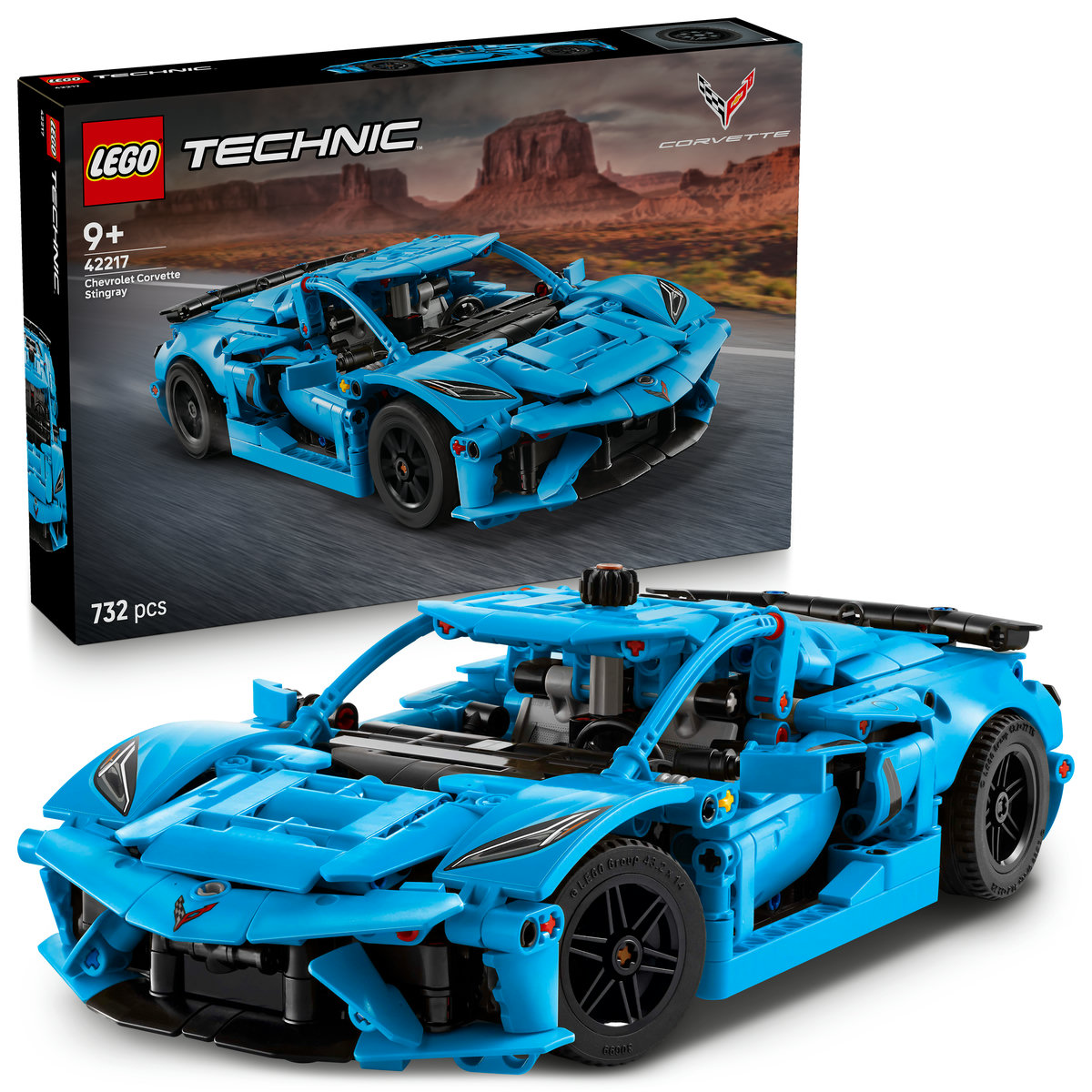 Chevrolet Corvette Stingray albastru