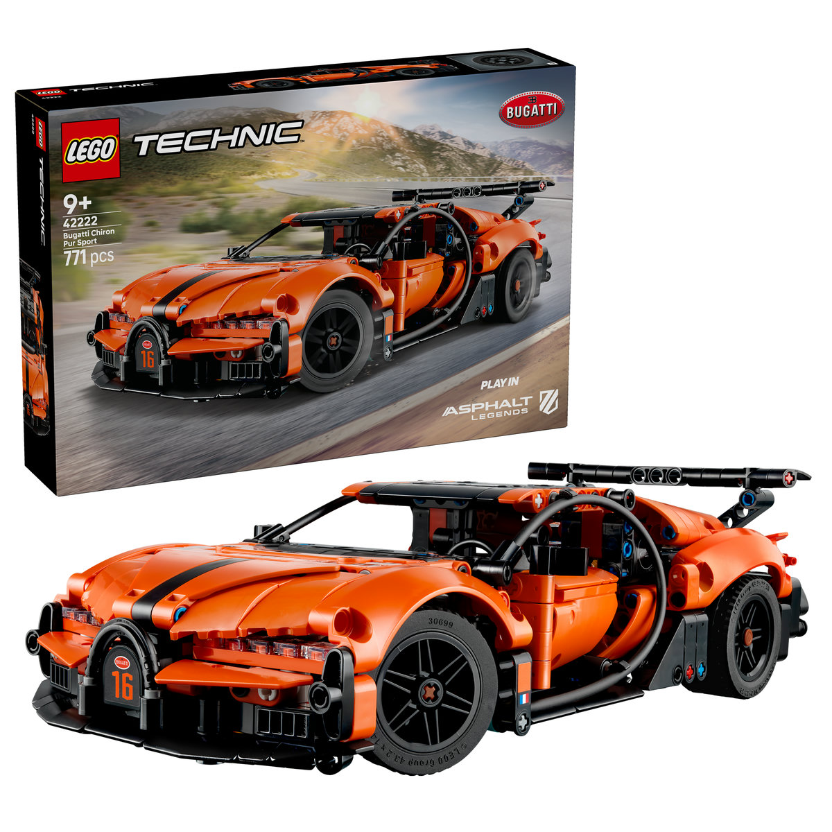 Hipermașina Bugatti Chiron Pur Sport