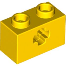 Caramida technic 2 X 1 cu gaura ax