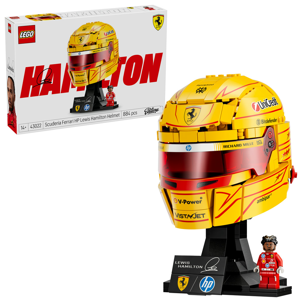 Casca lui Lewis Hamilton Scuderia Ferrari HP