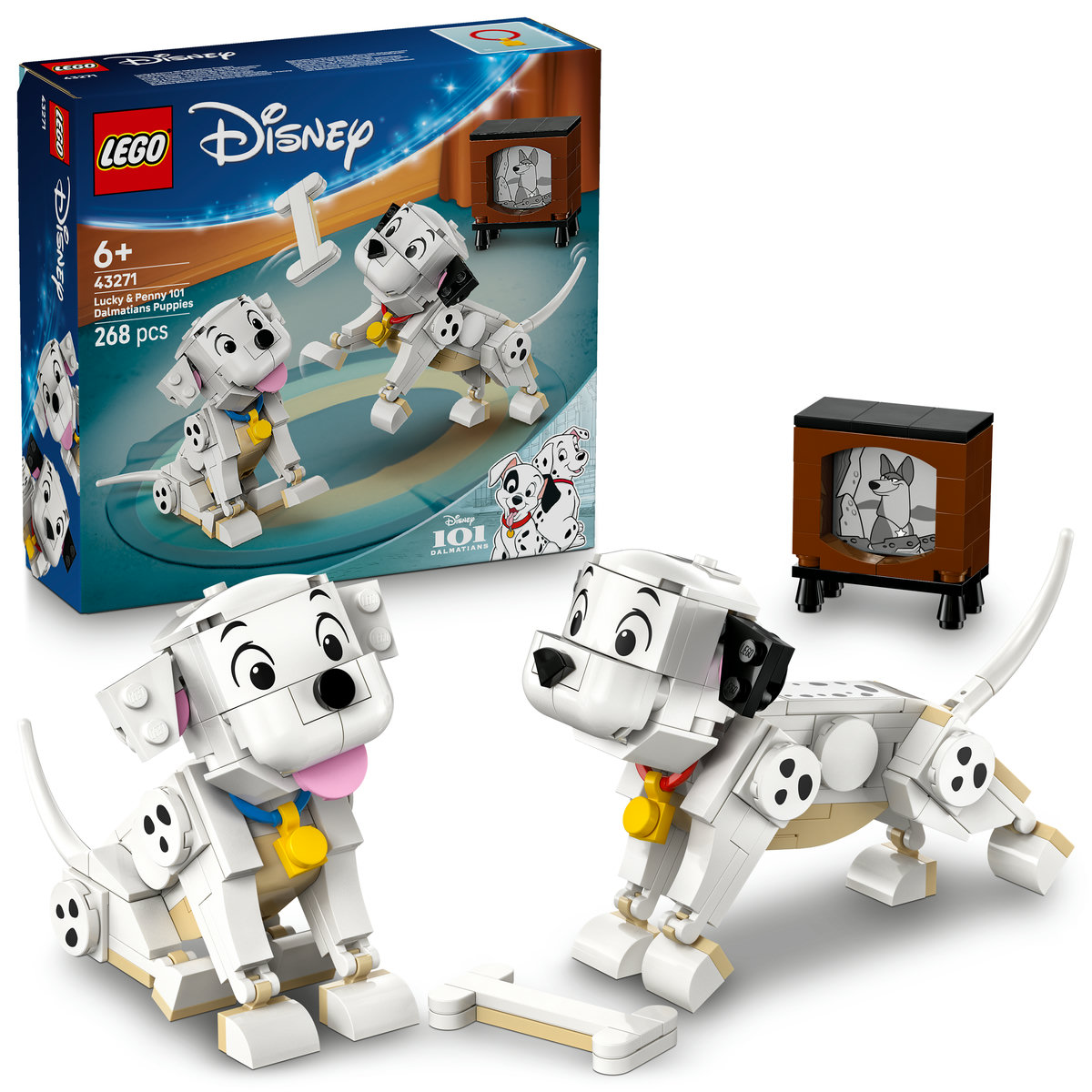 Catelusii Lucky si Penny din 101 dalmatieni