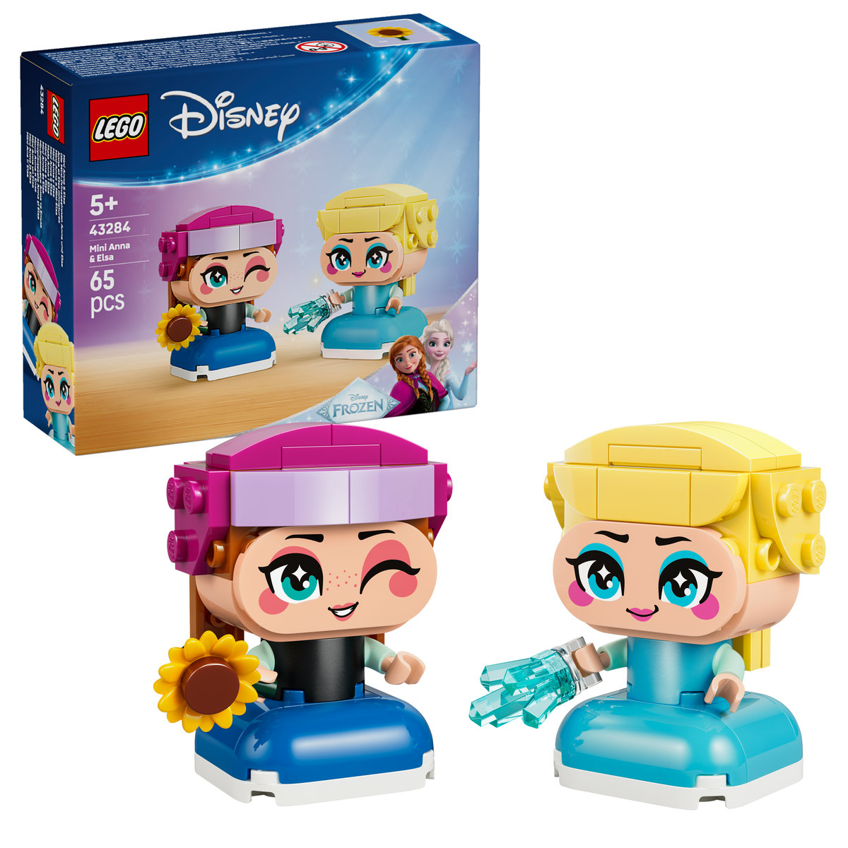 Miniprințesele Anna și Elsa
