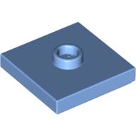 Placă netedă modificată 2 X 2 knob
