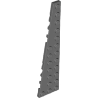 Placă 12 X 3 modificată unghi stânga