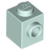 Cărămidă modificată 1 X 1 cu 1 Knob