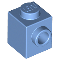 Cărămidă modificată 1 X 1 cu 1 Knob