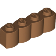 Cărămidă curbată 1 X 4 buşteni