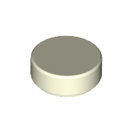 Placă netedă rotundă 1 X 1