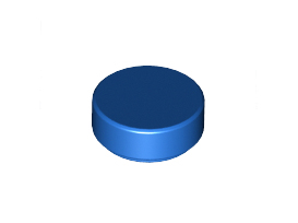 Placă netedă rotundă 1 X 1
