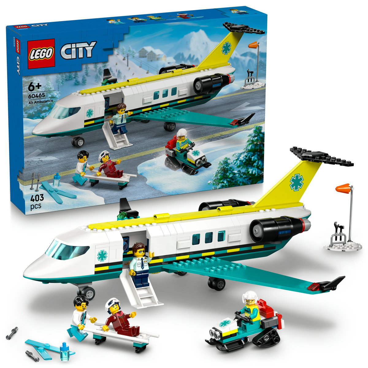 Avion-ambulanta pentru urgente