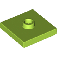 Placă netedă modificată 2 X 2 knob