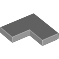 Placă netedă modificată 2 X 2 colţ