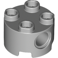 Cărămidă rotundă 2 X 2 cu gaură pin