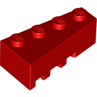 Cărămidă 4 X 2 modificată unghi dreapta