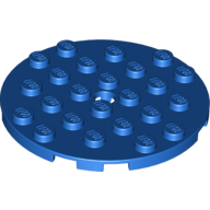 Placă rotundă 6 x 6