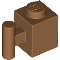Cărămidă modificată 1 X 1 cu mâner